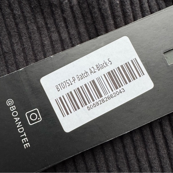 Bo+Tee Chunky Knit Kick Flare Trousers in Black | NWT | Size: Small - Picture 3 of 7